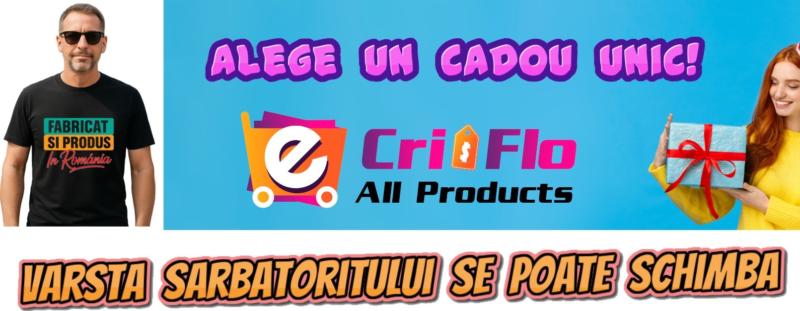 Alege un cadou unic pentru aniversare Tricou Barbat Model fabricat si produs in romania de ani